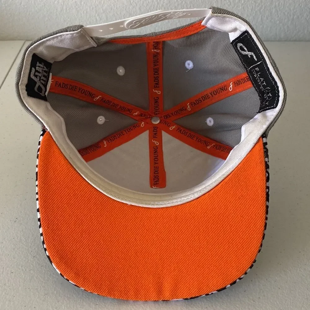 FLAT FITTINGS Luxury Collection Fads Die Young Hat Size OS NWOT